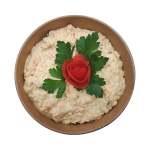 Makrasalat riisiga KG